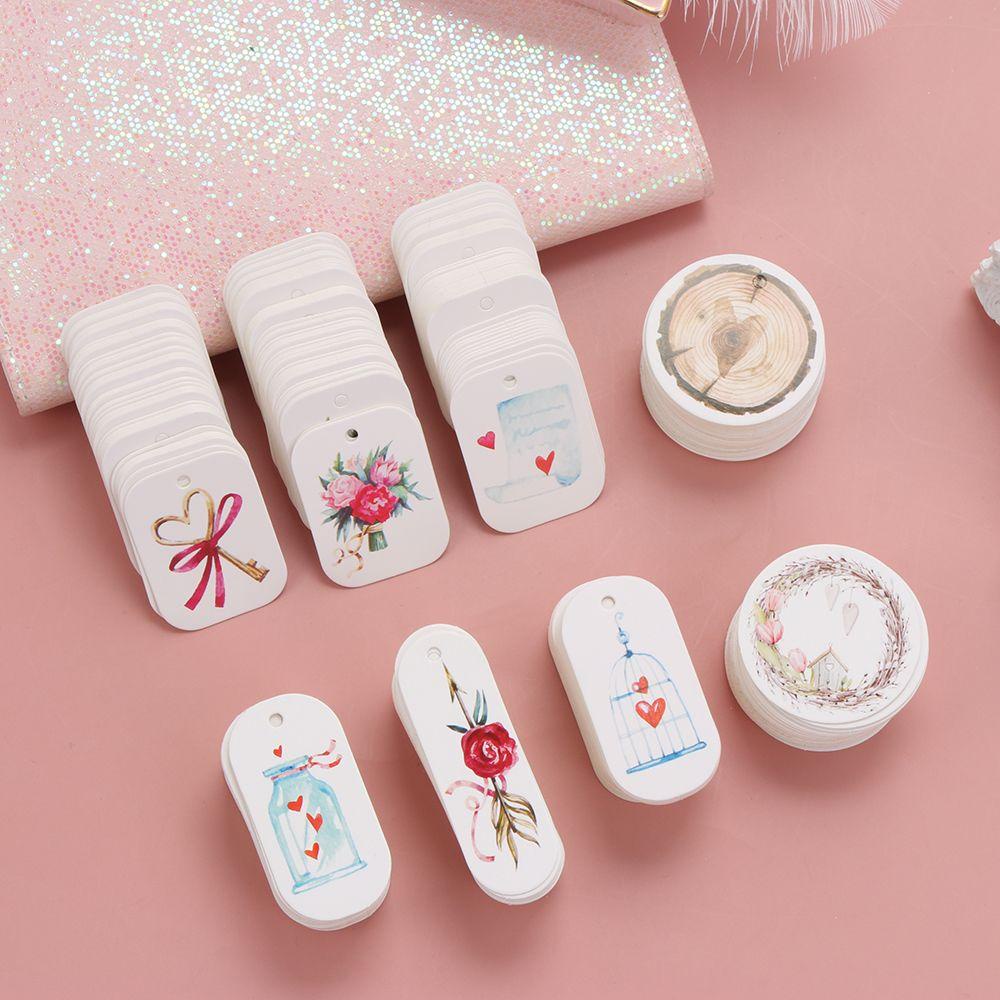 Set 50 Nhãn Dán Dùng Gói Quà Valentine DIY