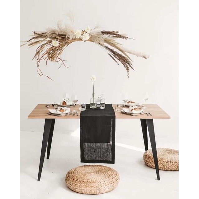 Khăn Trải Bàn Table Runner Trang Trí Tiệc