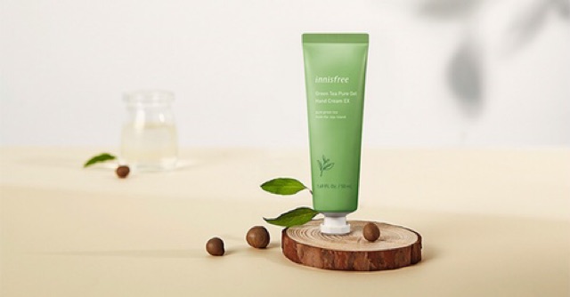 [Chính hãng] Kem Dưỡng Da Tay innisfree Green Tea Pure Gel Hand Cream EX