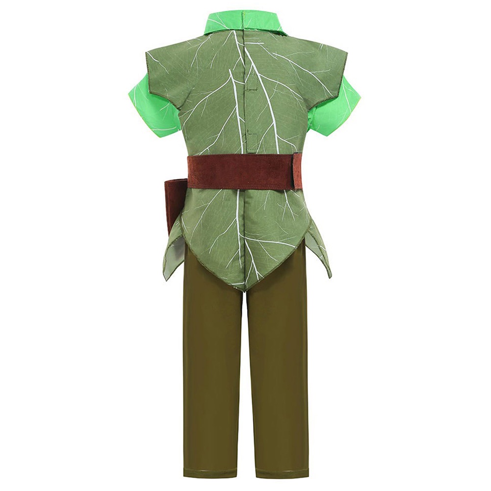 Bộ Đồ Hóa Trang Nhân Vật Peter Pan Màu Xanh Lá Cây Cho Bé Dịp Halloween