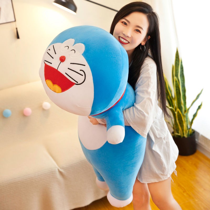 Doraemon Gối Ôm Dài Hình Doremon Xinh Xắn Dành Cho Nữ