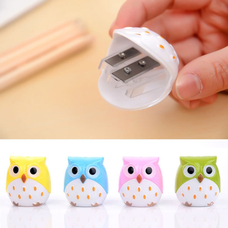 Đồ Chuốt Bút Chì Cầm Tay Hình Chim Cú Dễ Thương