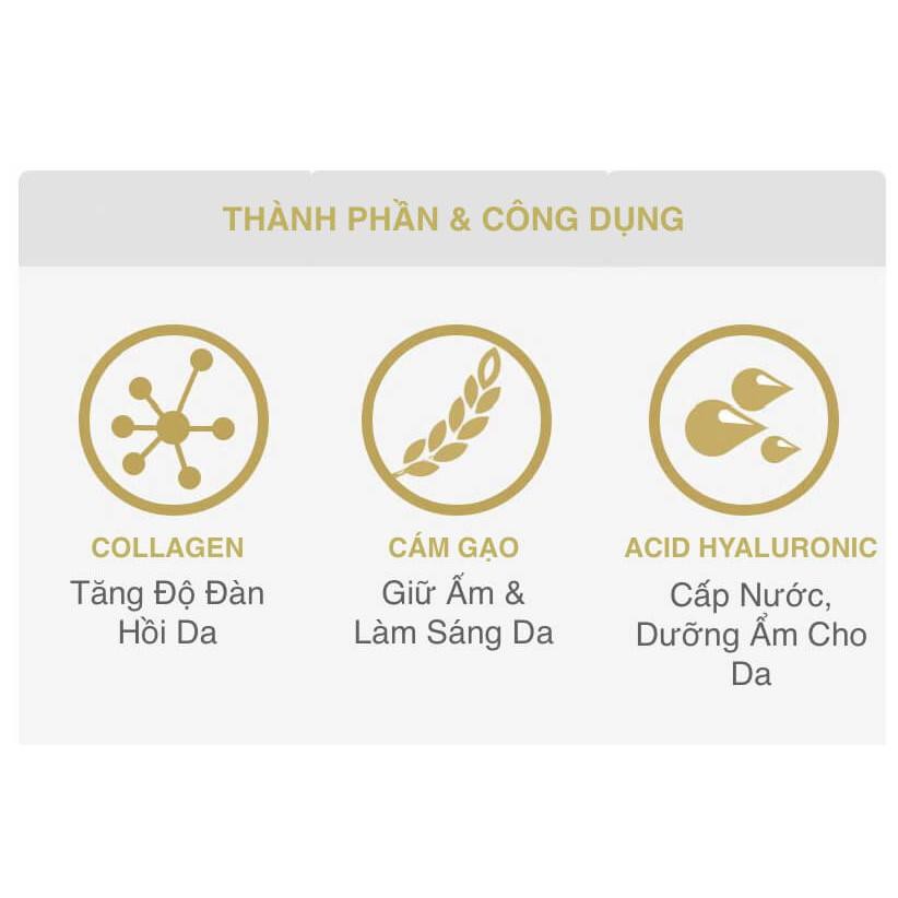 Combo 2 Lọ Thực phẩm bảo vệ sức khỏe InnerB Aqua Rich Giúp cấp ẩm làm đẹp da chiết xuất cám gạo lọ 70 viên x 2 -Hộp vàng | BigBuy360 - bigbuy360.vn