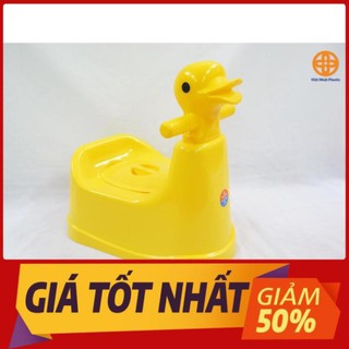 Bô Vệ Sinh Hình Con Vịt Việt Nhật Có Khay Kéo Cho Bé Thuận Tiện