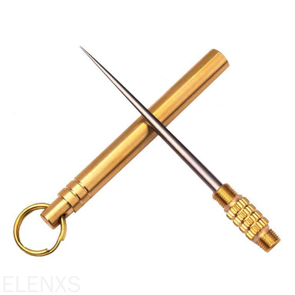 Tăm xỉa răng bằng kim loại kèm phụ kiện đựng tiện dụng khi đi dã ngoại