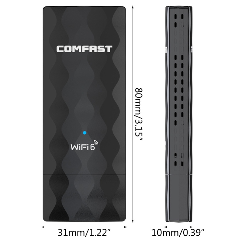 Usb 3.0 Wifi 6 Thẻ CF921AC 1800Mbps Không Dây