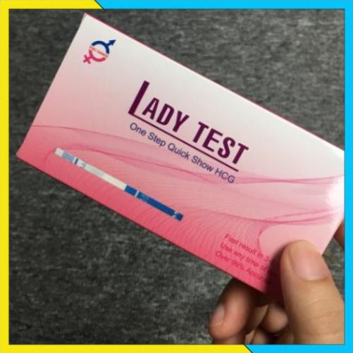 Que thử thai  lady test , lady test giúp phát hiện có thai sớm