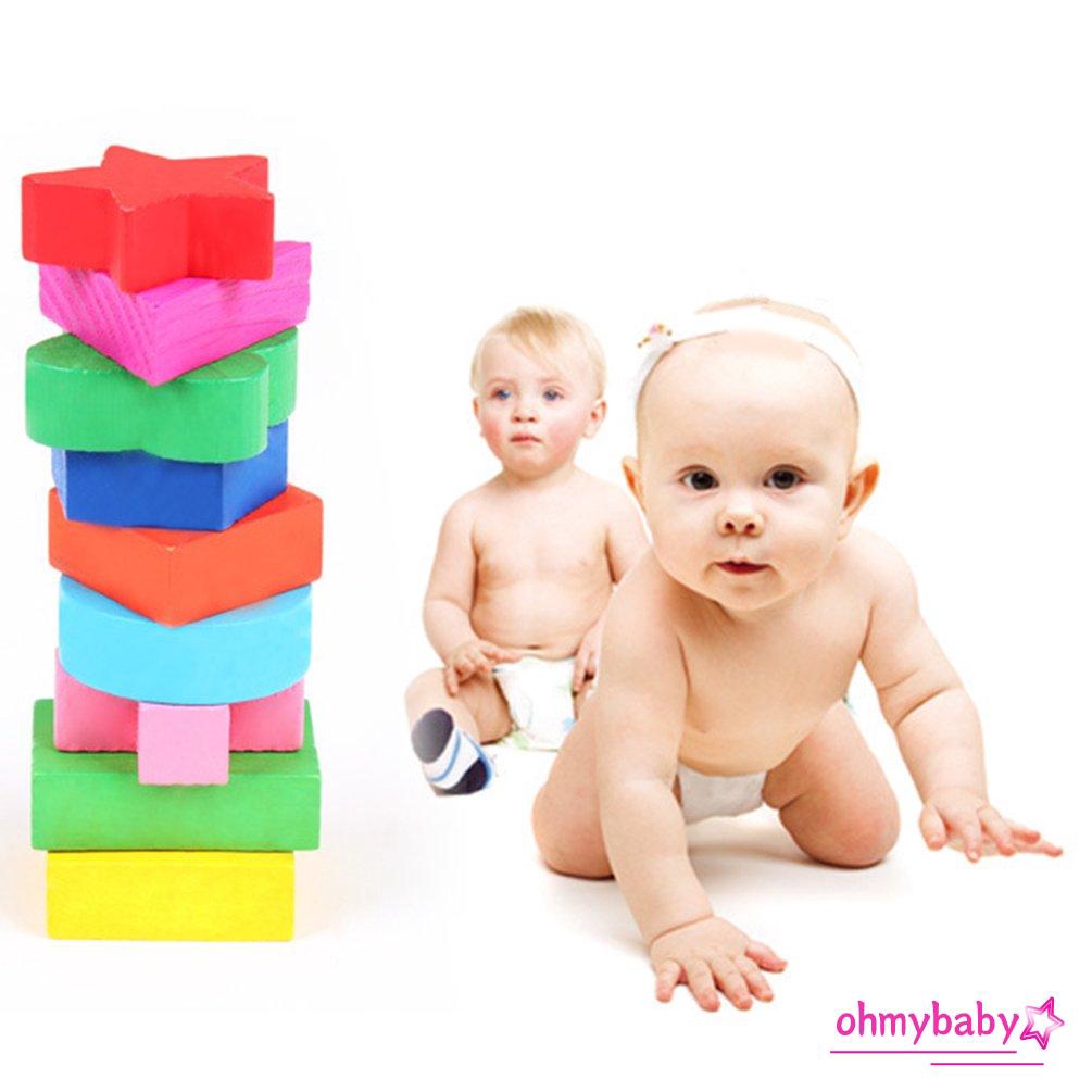 Đồ chơi hình học bằng gỗ cho bé