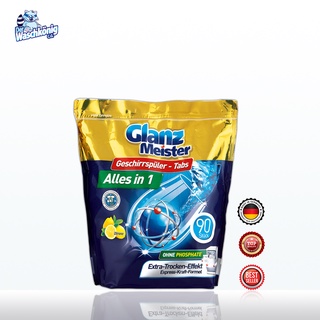 Viên rửa bát đức 90v- glanz meister made in german