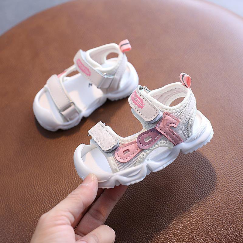 Dép Sandal Trẻ Em Bé Trai Bé Gái Đế Mềm Chống Vấp Từ 2-6 Tuổi (Hoạ Tiết Giọt Nước)