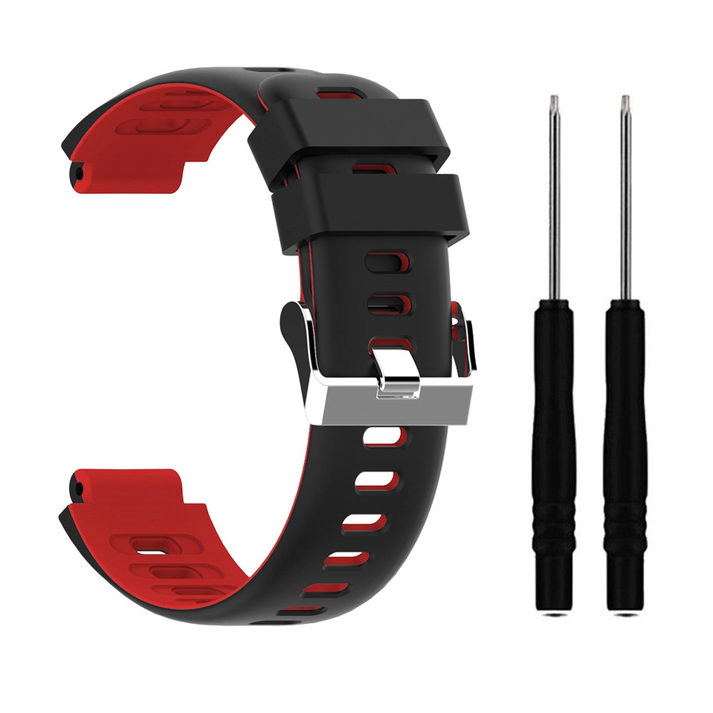Dây Đeo Silicon Mềm 22mm Chất Lượng Cao Cho Đồng Hồ Thông Minh Garmin Forerunner 235 235lite 220 230 620 630 735xt