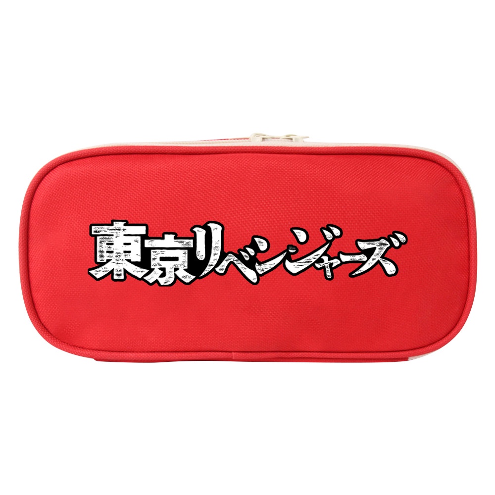 Túi Đựng Bút Vải Canvas Đa Năng In Hoạt Hình Tokyo Revenges Takemitchy Dễ Thương Cho Bé