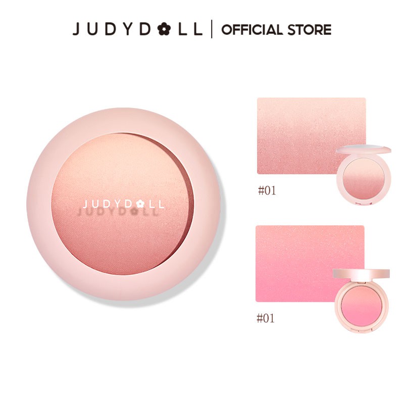 Phấn má hồng Judydoll màu gradient 4 màu sắc tùy chọn 4.3g