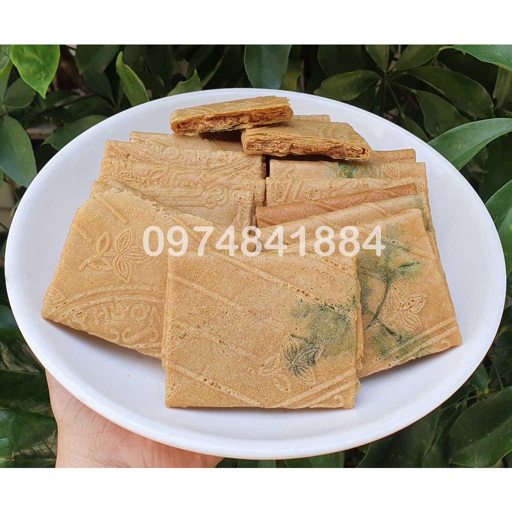 Bánh kẹp ngò nhân bơ đậu phộng chuẩn xuất khẩu 250g/ 500g/ 1kg
