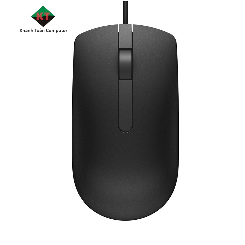 Chuột máy tính có dây Dell MS116 (USB/Đen) chính hãng