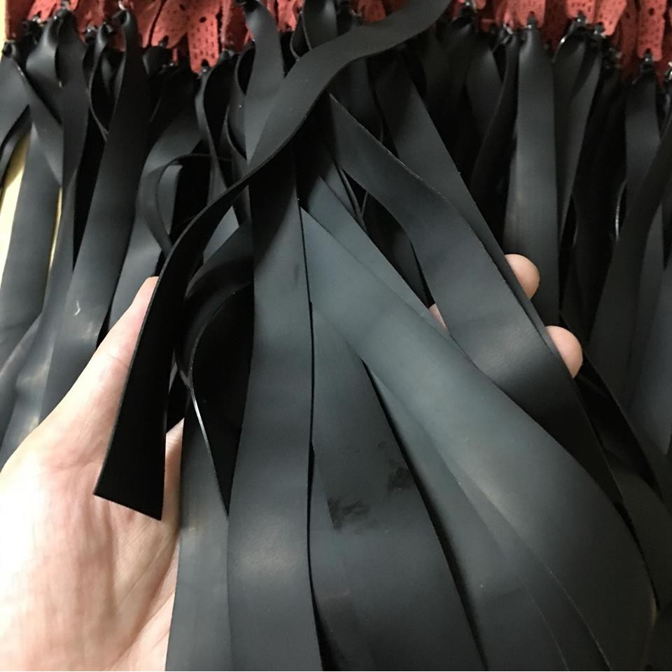 Com bo 5 dây ná cao su dẹt Đen