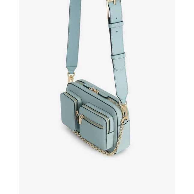 TNS - Túi đeo chéo Pedrio Boxy Crossbody Bag-xanh mint