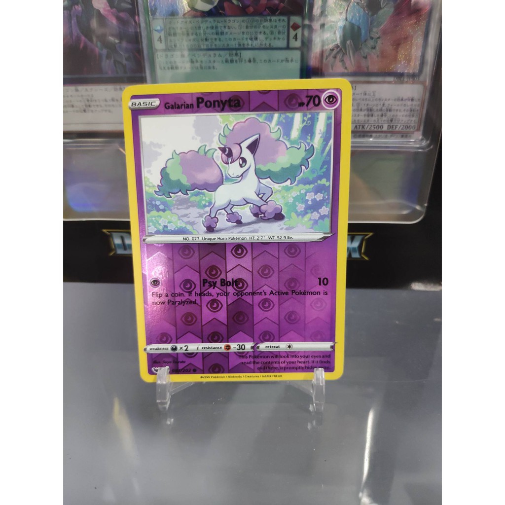 [ Dưa Hấu Yugioh ] Lá bài thẻ bài Pokemon Ponyta