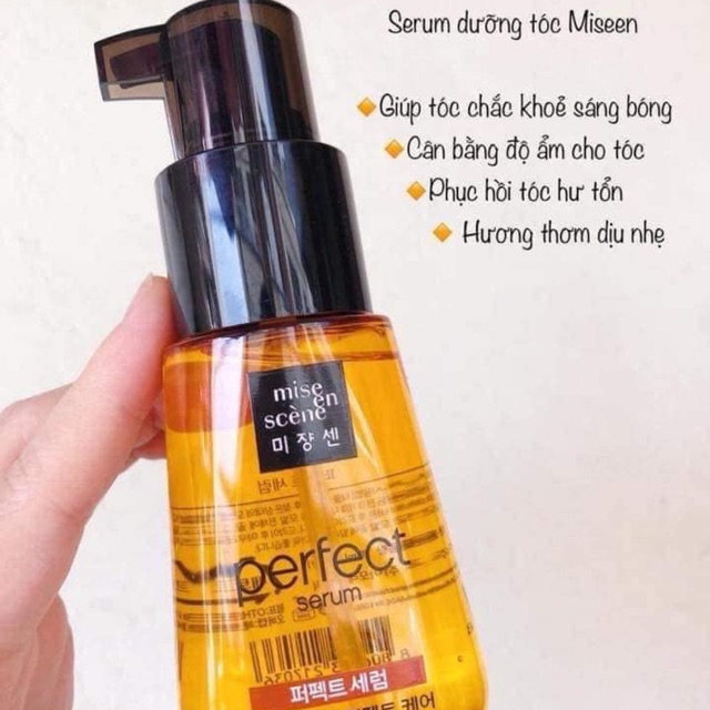 Serum dưỡng tóc miseen phục hồi giúp tóc mềm mượt