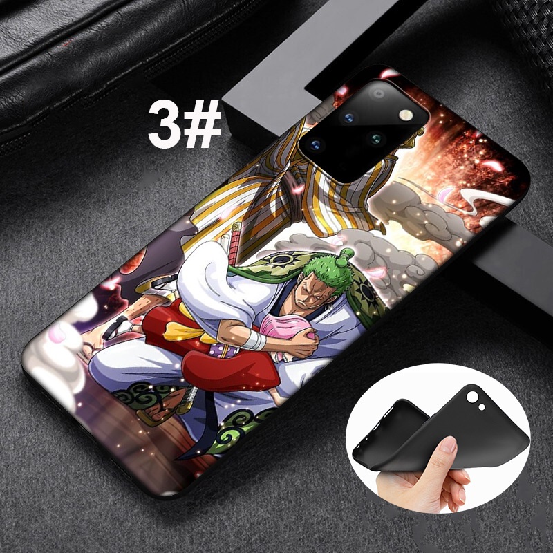 Ốp Điện Thoại Dẻo Họa Tiết Hoạt Hình One Piece zoro Cho Samsung Galaxy M51 M31 A70 A50s A50 A40s A30s A20 A20s A10s GA15