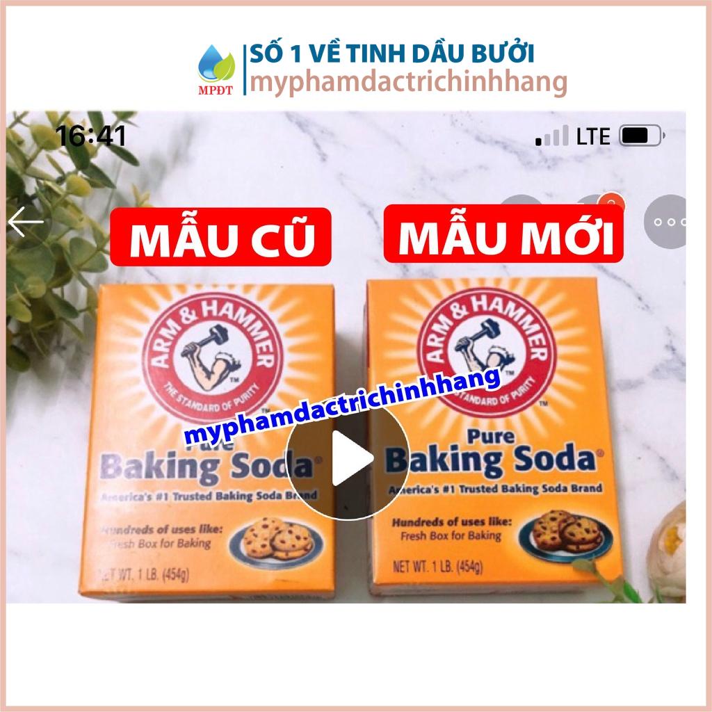 Bột Baking Soda đa công dụng khử mùi tẩy rửa, làm bánh, chăm sóc da 454g