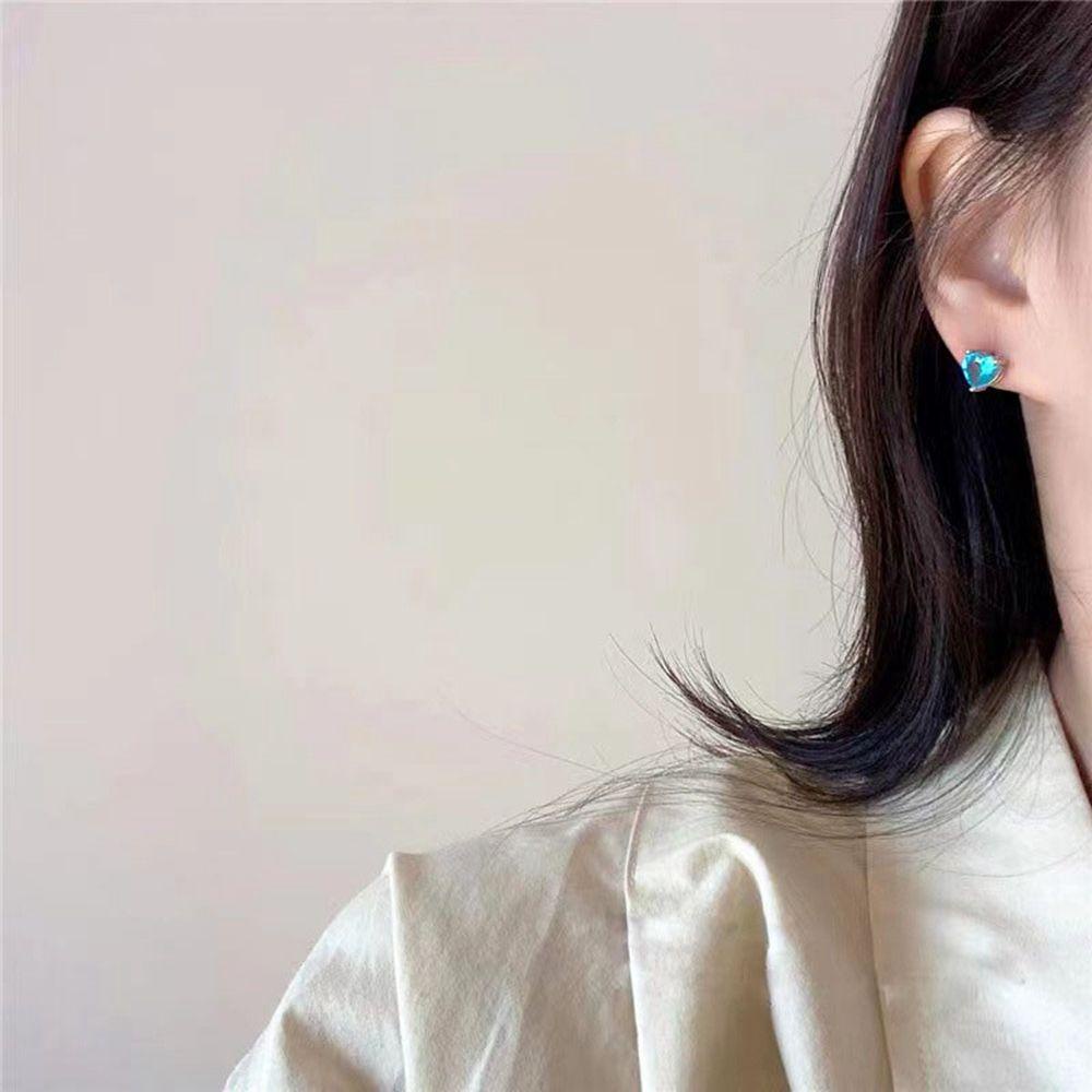 JARRED Bông Tai Mạ BạC HìNh TráI Tim ThờI Trang