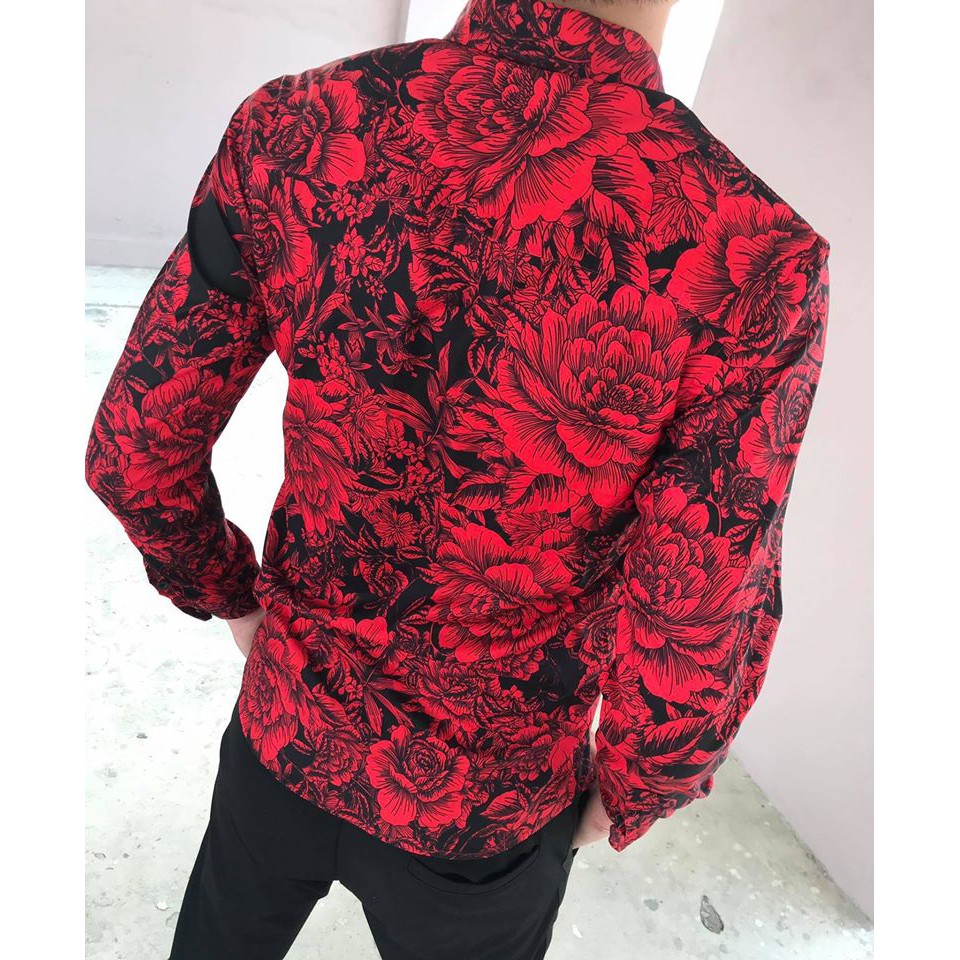 [FREESHIP] Áo sơ mi họa tiết dài tay nam, nữ chất lụa cực HOT (MS02) | BigBuy360 - bigbuy360.vn