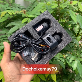Đèn trợ sáng bi cầu mini 2 chế độ màu trắng vàng