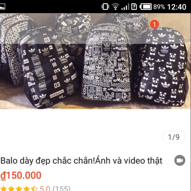 Balo adidas