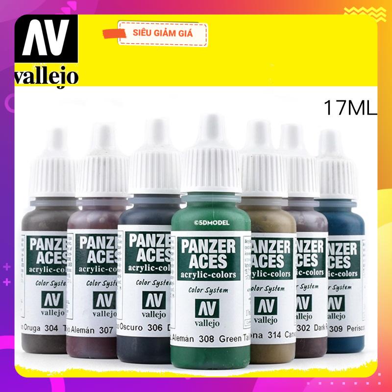Sơn gốc nước vallejo panzea aces 70301-70324