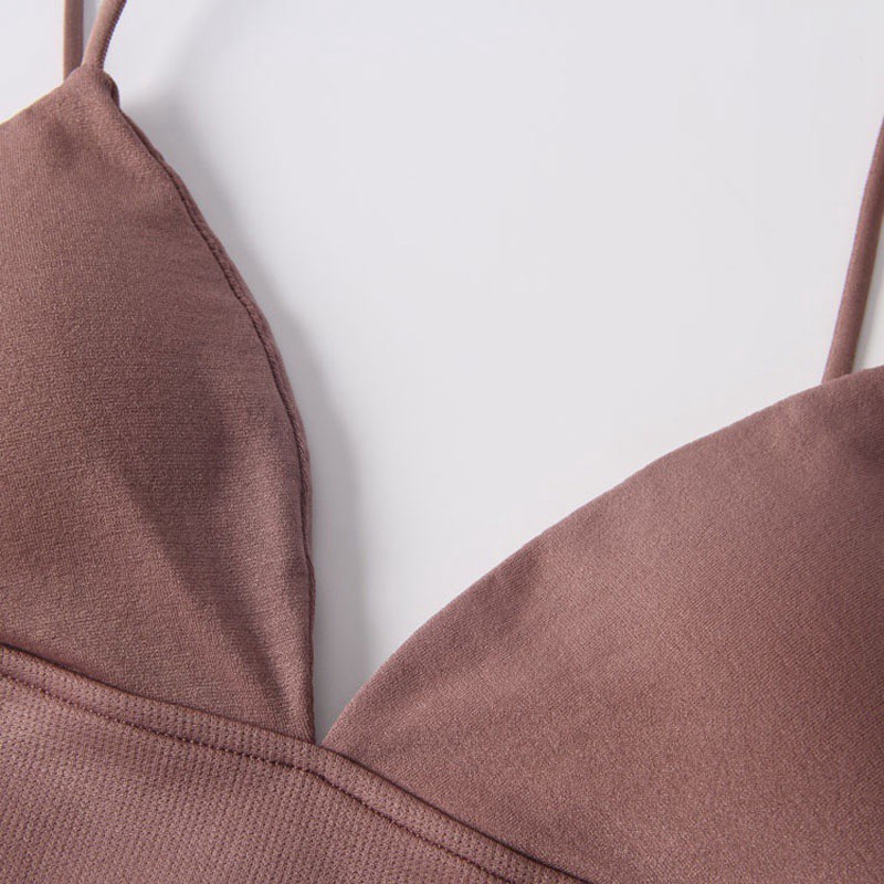 [Mã FASHIONT4WA2 giảm 10K đơn 50K] Áo lót không gọng cổ chữ V gợi cảm cho nữ | BigBuy360 - bigbuy360.vn