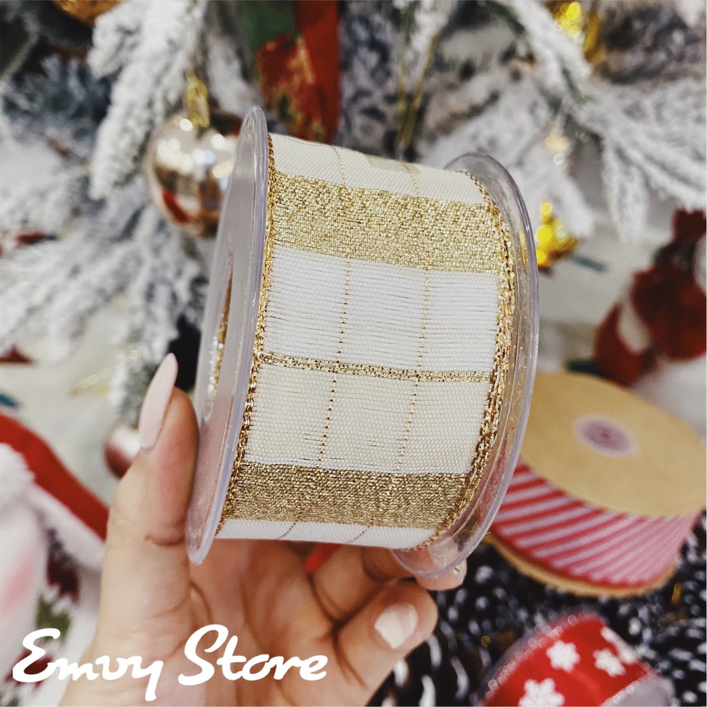 RUY BĂNG TRANG TRÍ GIÁNG SINH