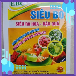 Siêu BO - Chống rụng hoa và trái non, ra hoa đậu quả đẹp mã .