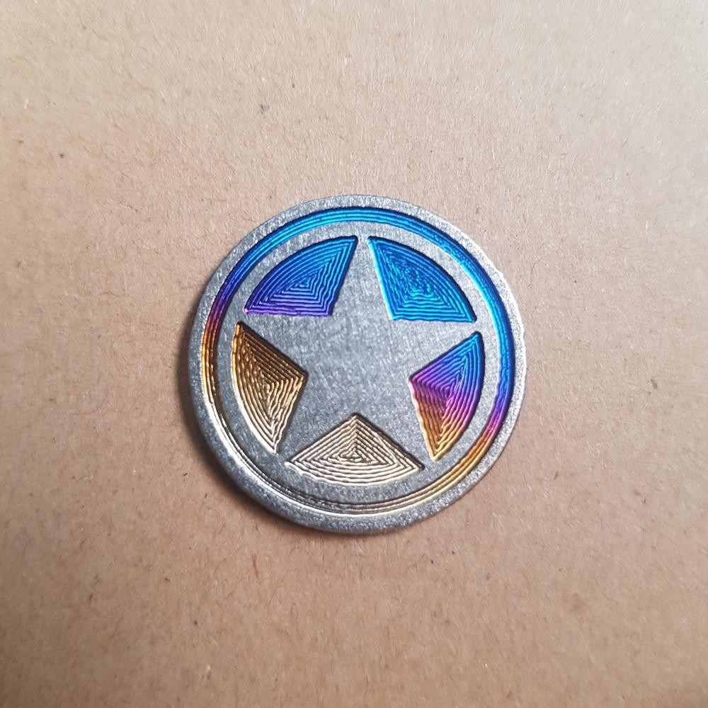 [GIÁ GỐC]  TEM DÁN TRANG TRÍ XE MÁY HÌNH KHIÊN CAPTAIN AMERICA TITAN ĐỘC ĐÁO TRANG TRÍ XE MÁY