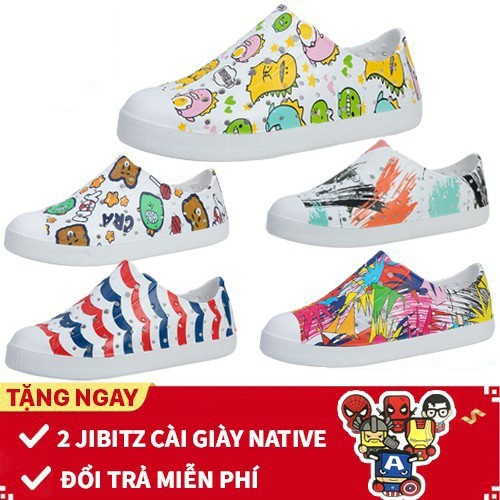 Giày native cho bé💖FREESHIP💖giày native cho bé họa tiết ngộ nghĩnhNATIVEKISS