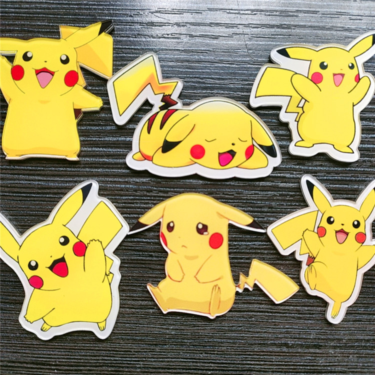 Trâm Cài Tiện Dụng Áo Hoạt Hình Pikachu Vàng Đáng Yêu