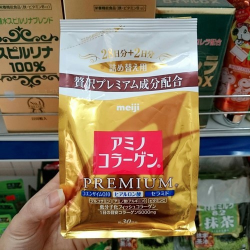 Collagen Meiji Premium dạng bột 214g - 4902777451619