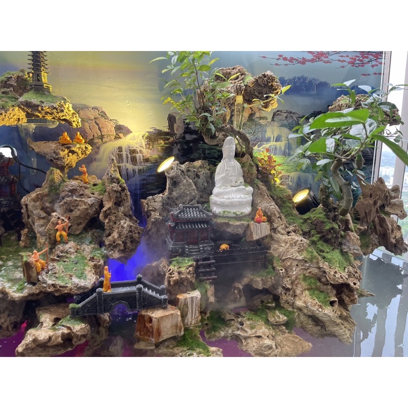 Bộ nhà Kelsey 2 - phụ kiện trang trí tiểu cảnh, hồ cá, non bộ, sân vườn