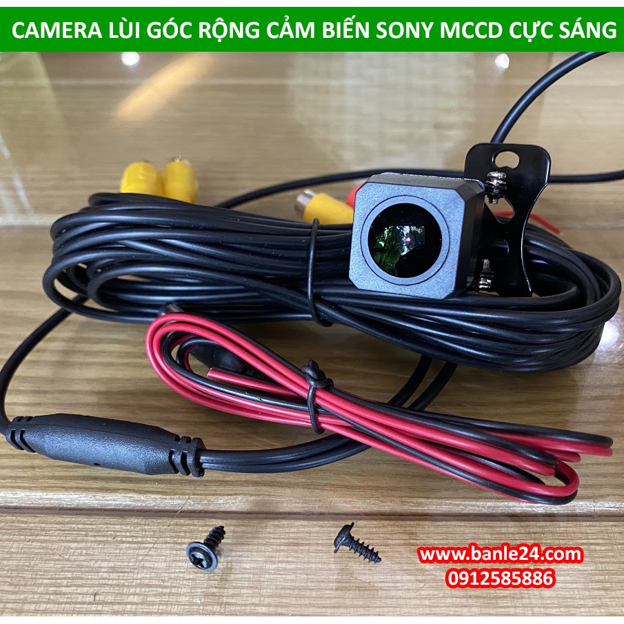 [Mã 12LSSALE giảm 100% đơn 50k] Camera lùi HD góc rộng cho ô tô, cảm biến MCCD Sony cực sáng | BigBuy360 - bigbuy360.vn