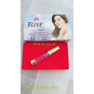 Serum Mụn Trắng Da Chống Nắng Lão Hóa Da 10ml ELISE