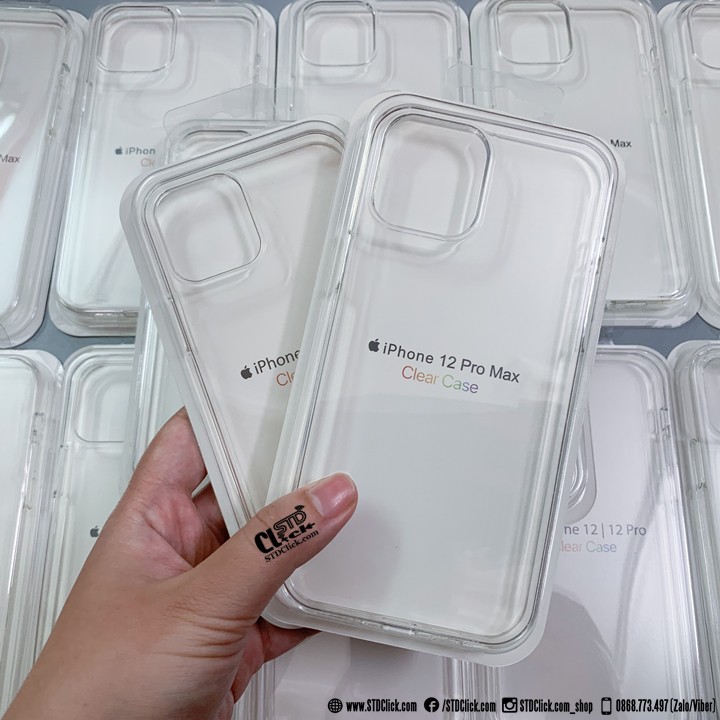 ỐP LƯNG IPHONE 12 PRO MAX CLEAR CASE