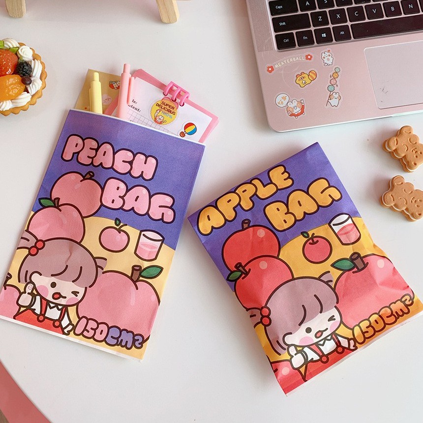 Túi Giấy Đựng Quà Chống Nước | Kèm Sticker Khóa Túi BB05