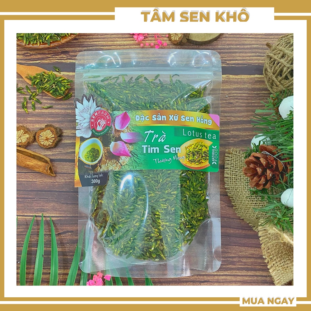 Tâm sen khô  Đồng Tháp loại 1 thượng hạng Senfarm