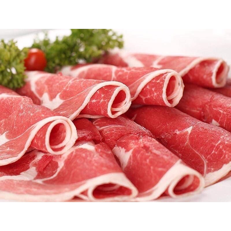 [HỎA TỐC SG] Nạc vai bò Mỹ siêu mềm nướng bò hàu sốt cay thả lẩu 500g