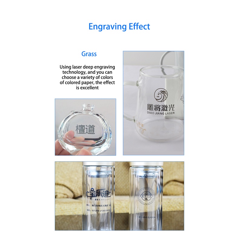 DAJA Color Paper Máy Khắc Laser Mặt Kính / Đá Ngọc Bích / Giấy Màu