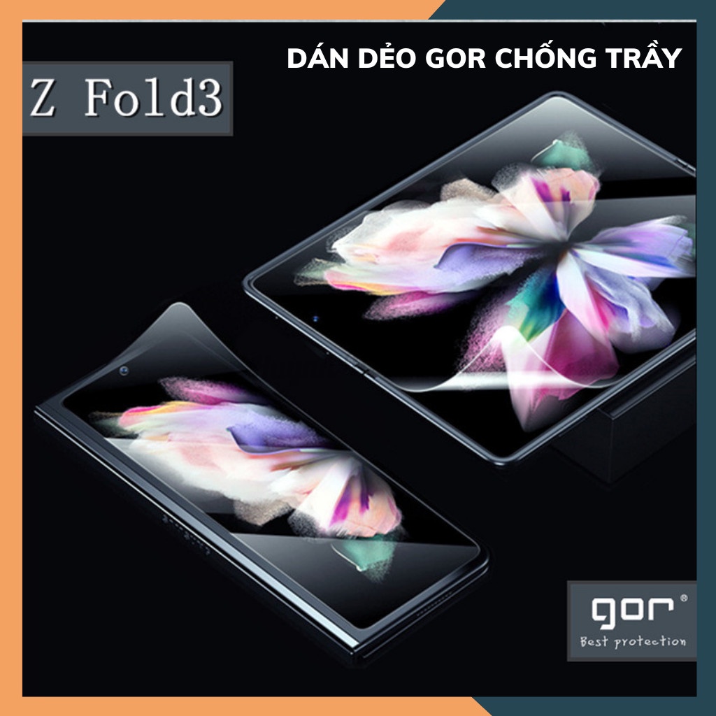 Dán màn hình z fold 5 4 fold 3 fold 2 flip 5 4 flip 3 dẻo trong suốt 3 lớp dễ dán phụ kiện điện thoại huỳnh tân store