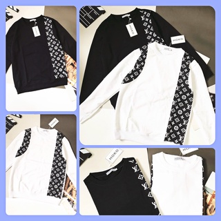 Áo nỉ Sweater Unisex dài tay VL - Eo Vì khá chảnh lên form cực đẹp