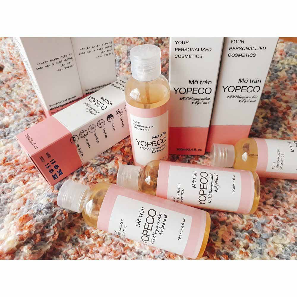 Mỡ Trăn Yopeco triệt lông giảm bỏng làm mờ sẹo dưỡng trắng da hiệu quả 100ml 100% nguyên chất | BigBuy360 - bigbuy360.vn