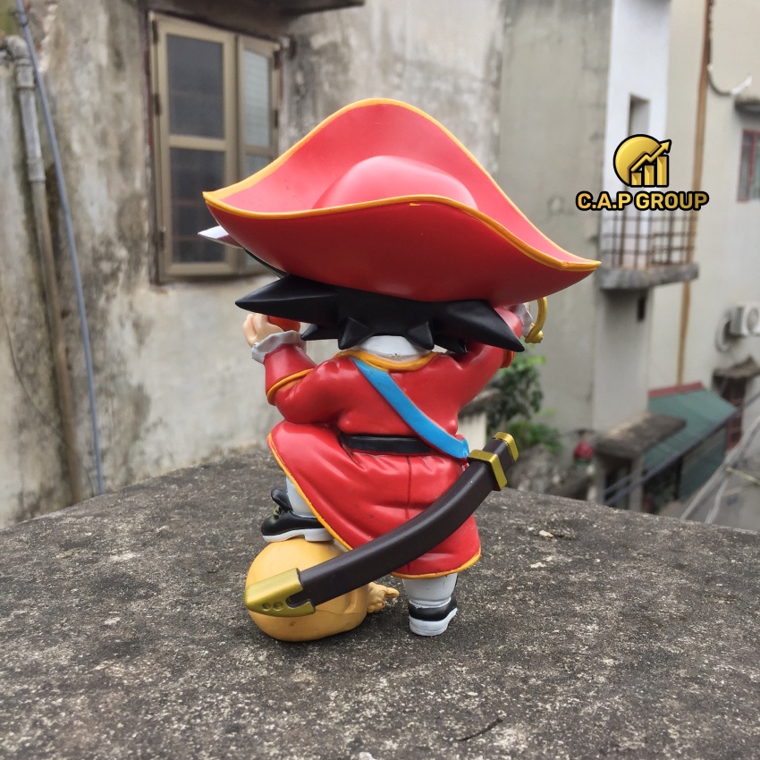 Mô hình Dragon Ball nhân vật SonGoKu cướp biển 16cm 7 Viên Ngọc Rồng - 0IX0