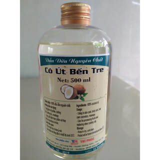 Dầu dừa bến tre chai 500ml